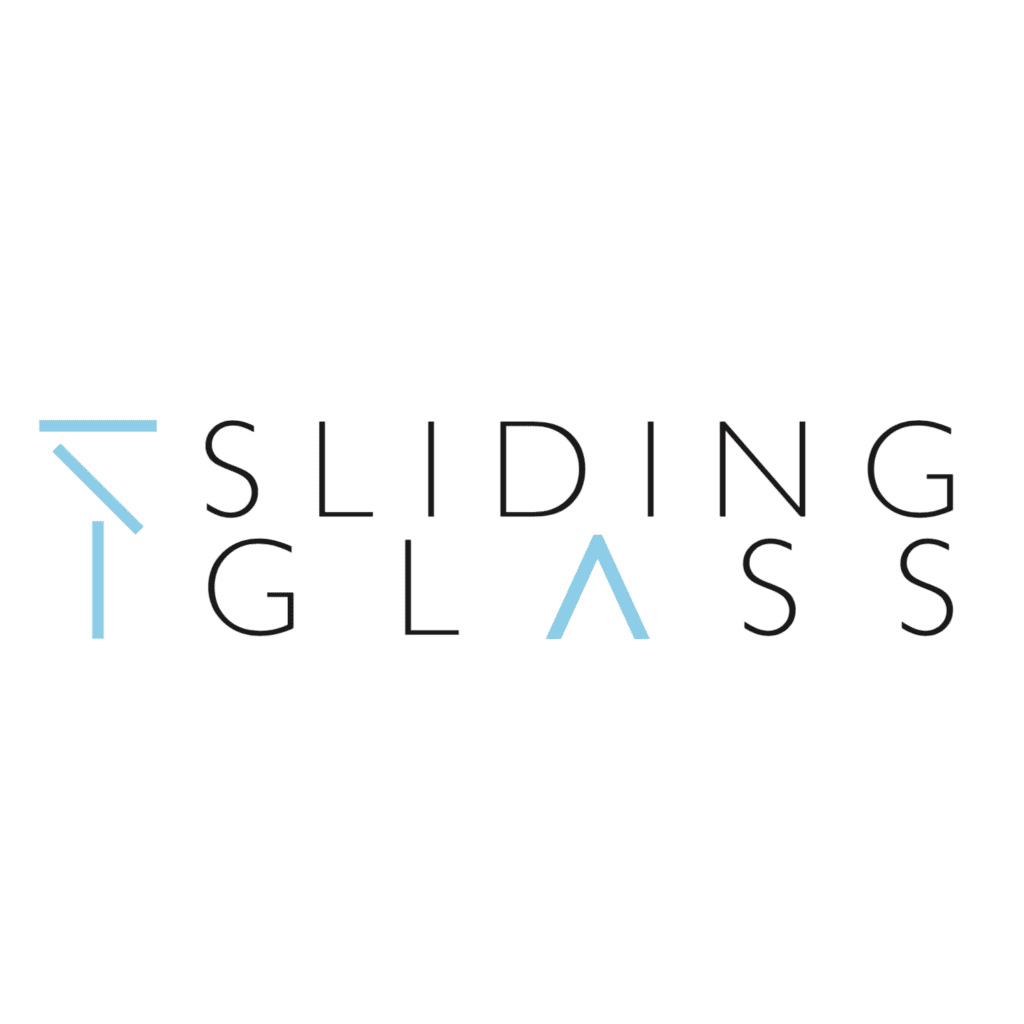 Logo Sliding Glass