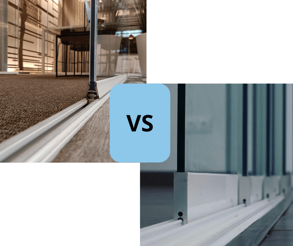 Sliding Glass ONE vs. traditionele glazen schuifwanden